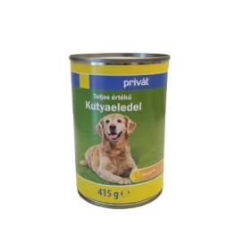 Kutyaeledel Privát konz. 415g baromfi(270ft/db) (24db/karton)